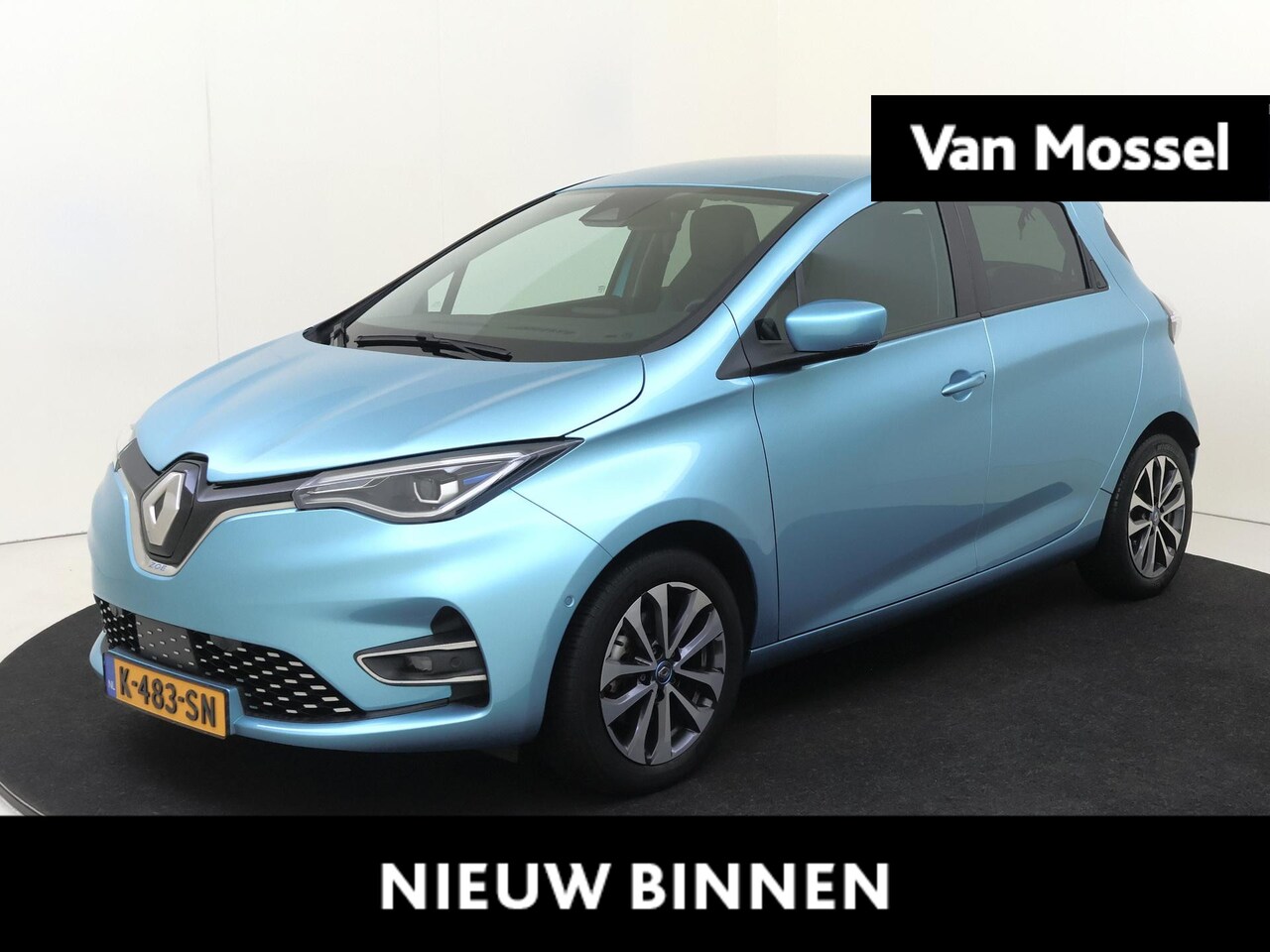 Renault Zoe - R135 Intens 52 kWh Half leder | bluetooth | LM velgen - AutoWereld.nl
