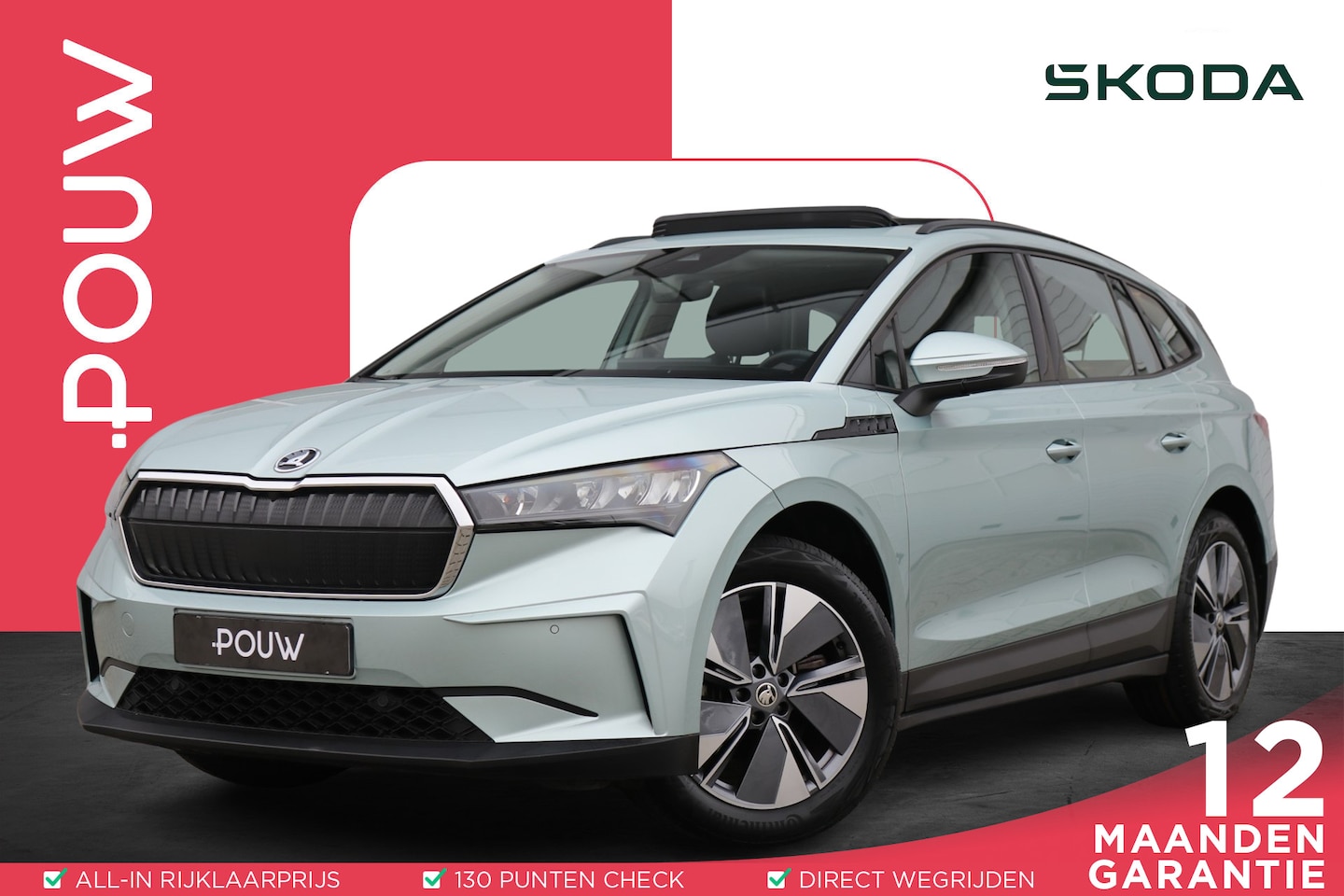 Skoda Enyaq iV - 60 180pk | SoH 94% | Navigatie | Achteruitrijcamera | Head-Up Display - AutoWereld.nl