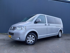 Volkswagen Transporter - 2.5 TDI DUBBEL CABINE MARGE 2x SD CAMERA LEER NAVI CRUISE AIRCO TREKHAAK