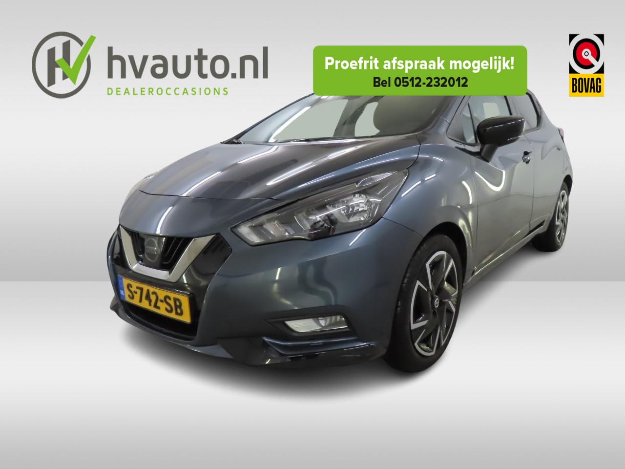 Nissan Micra - 1.0 IG-T 92PK N-DESIGN | Navi | Cruise | PDC - AutoWereld.nl