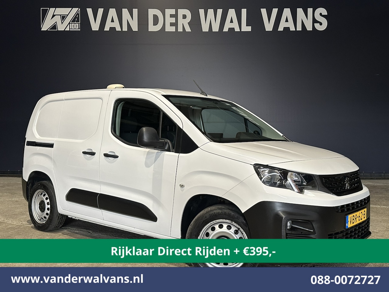 Peugeot Partner - 1.5 BlueHDI 102pk L1H1 Euro6 *Rijklaar Direct Rijden* Airco | Apple Carplay | Android Auto - AutoWereld.nl