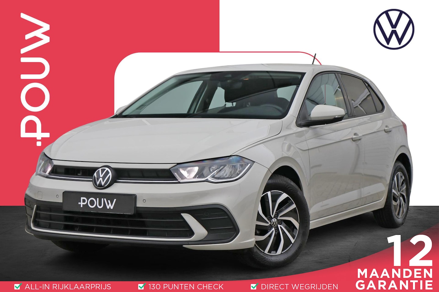 Volkswagen Polo - 1.0 TSI 95pk Life | App Connect | Achteruitrijcamera | Climate Control - AutoWereld.nl