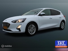 Ford Focus - 1.0 EcoBoost 125 PK Titanium Business, Trekhaak, Clima, Donker glas, App connect, Cruise,