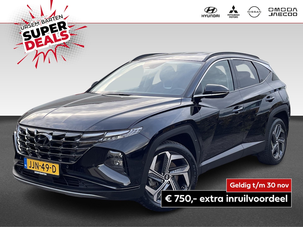 Hyundai Tucson - 1.6 T-GDI HEV Premium | Leder | Navigatie | Camera - AutoWereld.nl