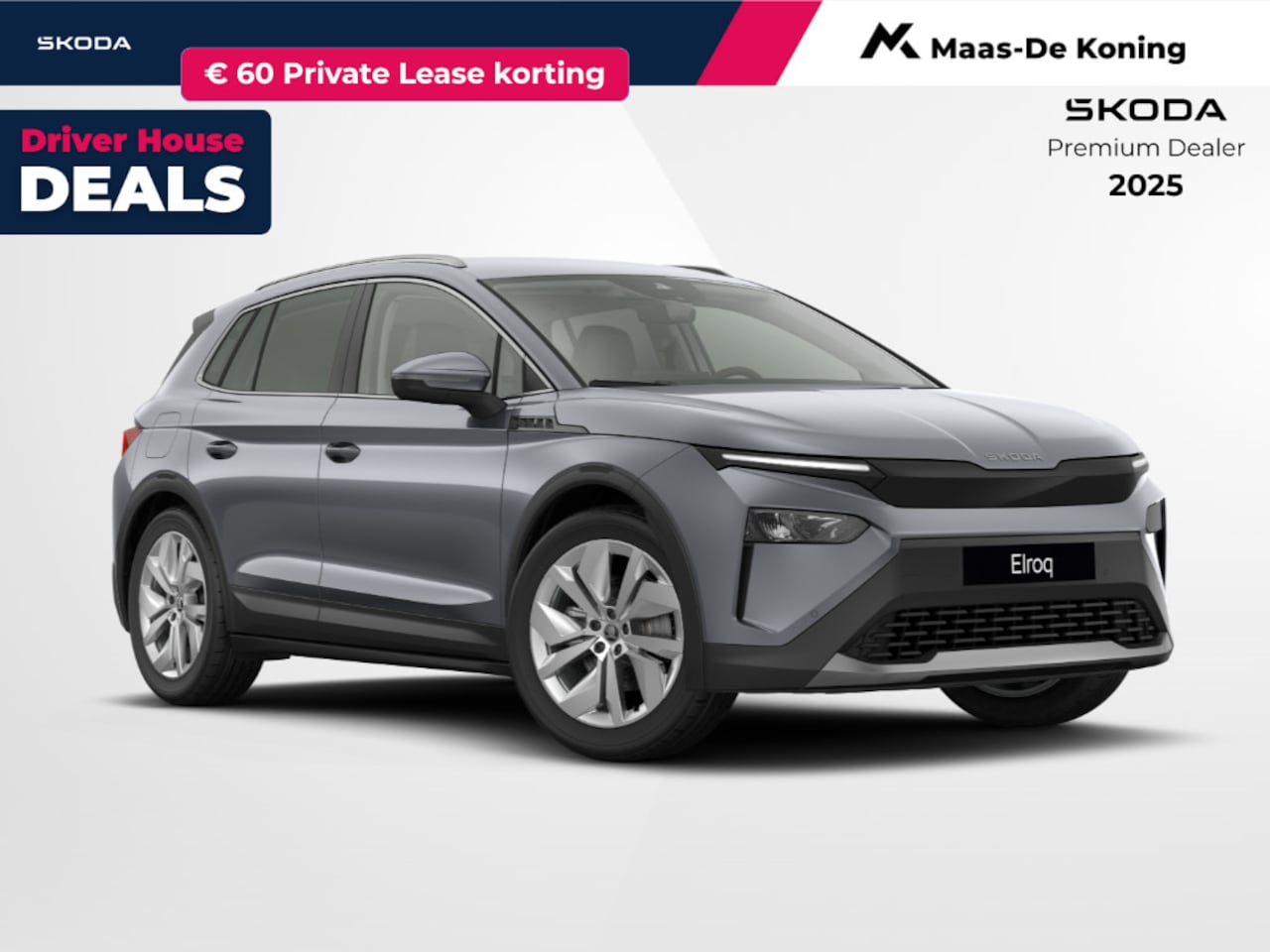 Skoda Elroq - Business Edition Tour Elektromotor 150 kW / 204 PK | 20 inch Vega Velgen | Private lease € - AutoWereld.nl