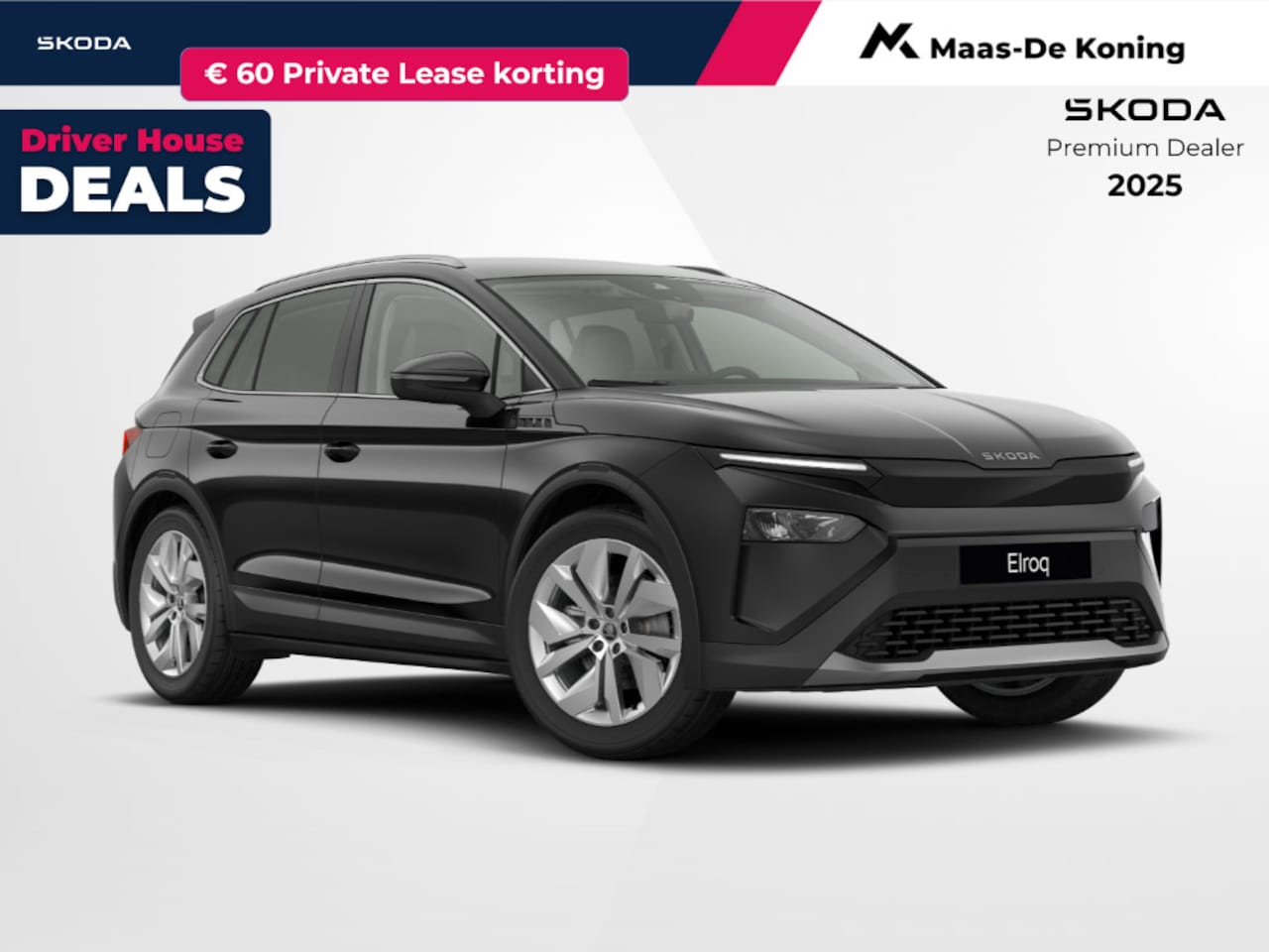 Skoda Elroq - Business Edition Tour Elektromotor 150 kW / 204 PK | 20 inch Vega Velgen | Private lease € - AutoWereld.nl