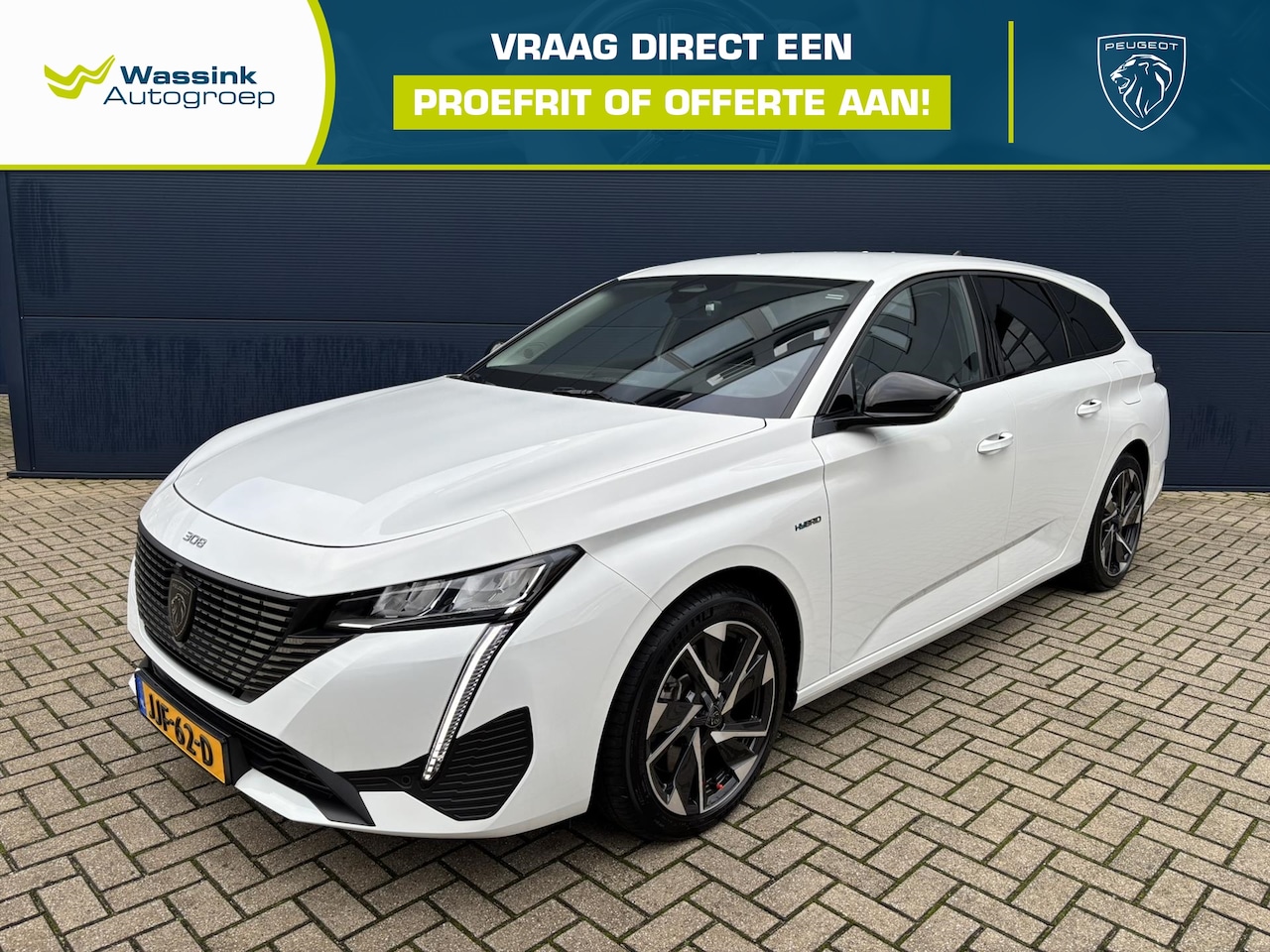 Peugeot 308 SW - 1.6 HYbrid 180pk e-EAT8 Allure | Navigatie | Voorruitverwarming | Stoelverwarming | 360 ca - AutoWereld.nl