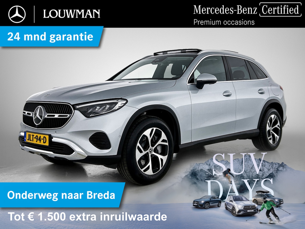 Mercedes-Benz GLC-klasse - 300 e 4MATIC Plug-In Hybride | Trekhaak | Panoramadak | Memory Voorstoelen | Stuur en Stoe - AutoWereld.nl