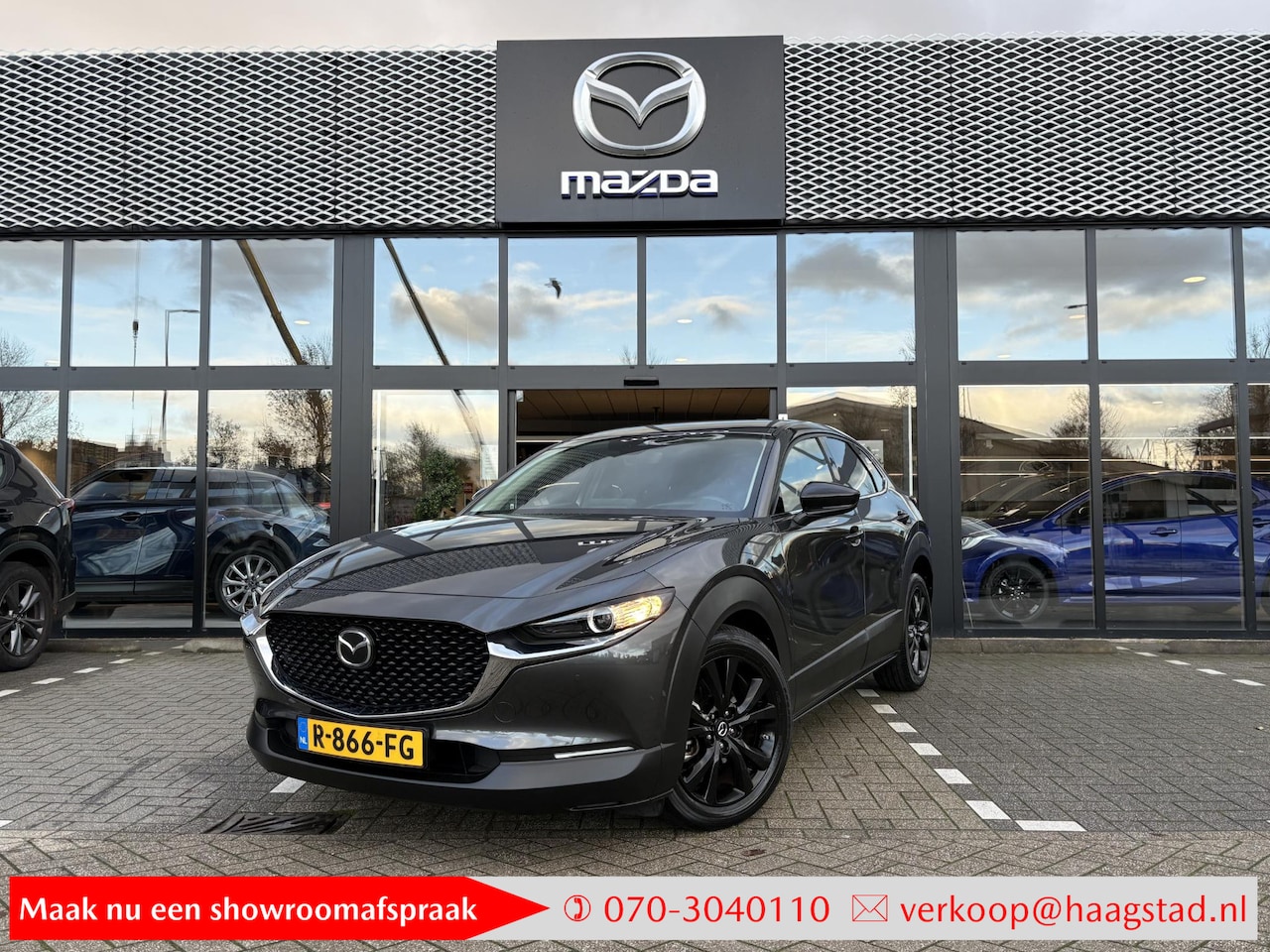 Mazda CX-30 - 2.0 e-SkyActiv-X M Hybrid Homura Dealer onderhouden / 1e eigenaar - AutoWereld.nl