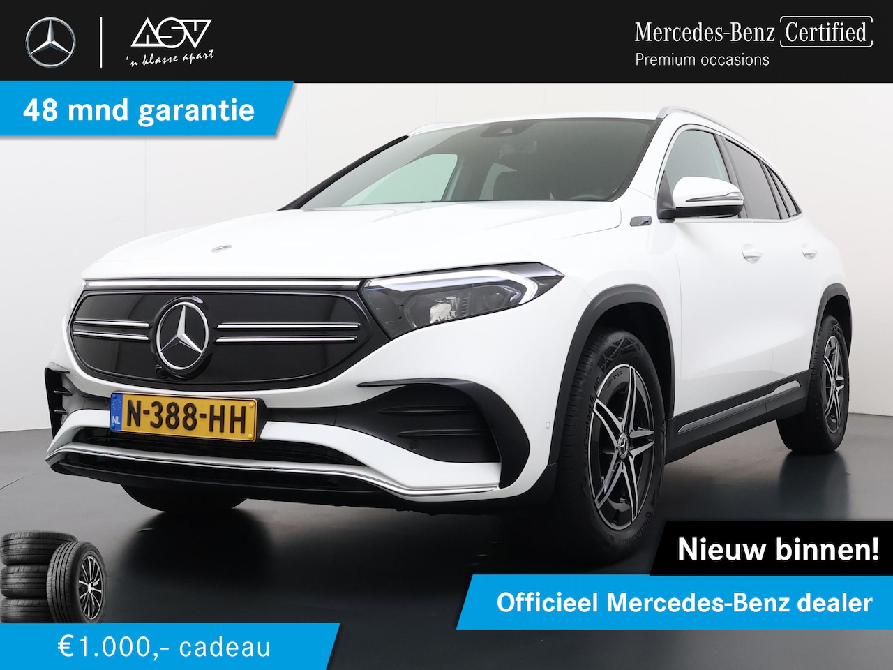 Mercedes-Benz EQA - 250 AMG Business Solution 67 kWh Accu | Trekhaak Wegklapbaar | Sfeerverlichting | Eerste e - AutoWereld.nl