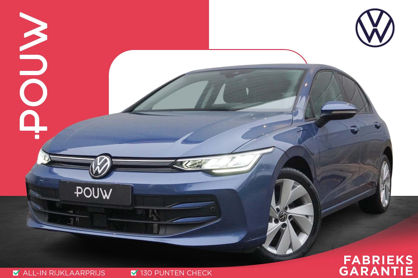 Volkswagen Golf - 1.5 eHybrid 204pk Life Edition | Achteruitrijcamera | Keyless | Adaptive Cruise | Apple Ca - AutoWereld.nl