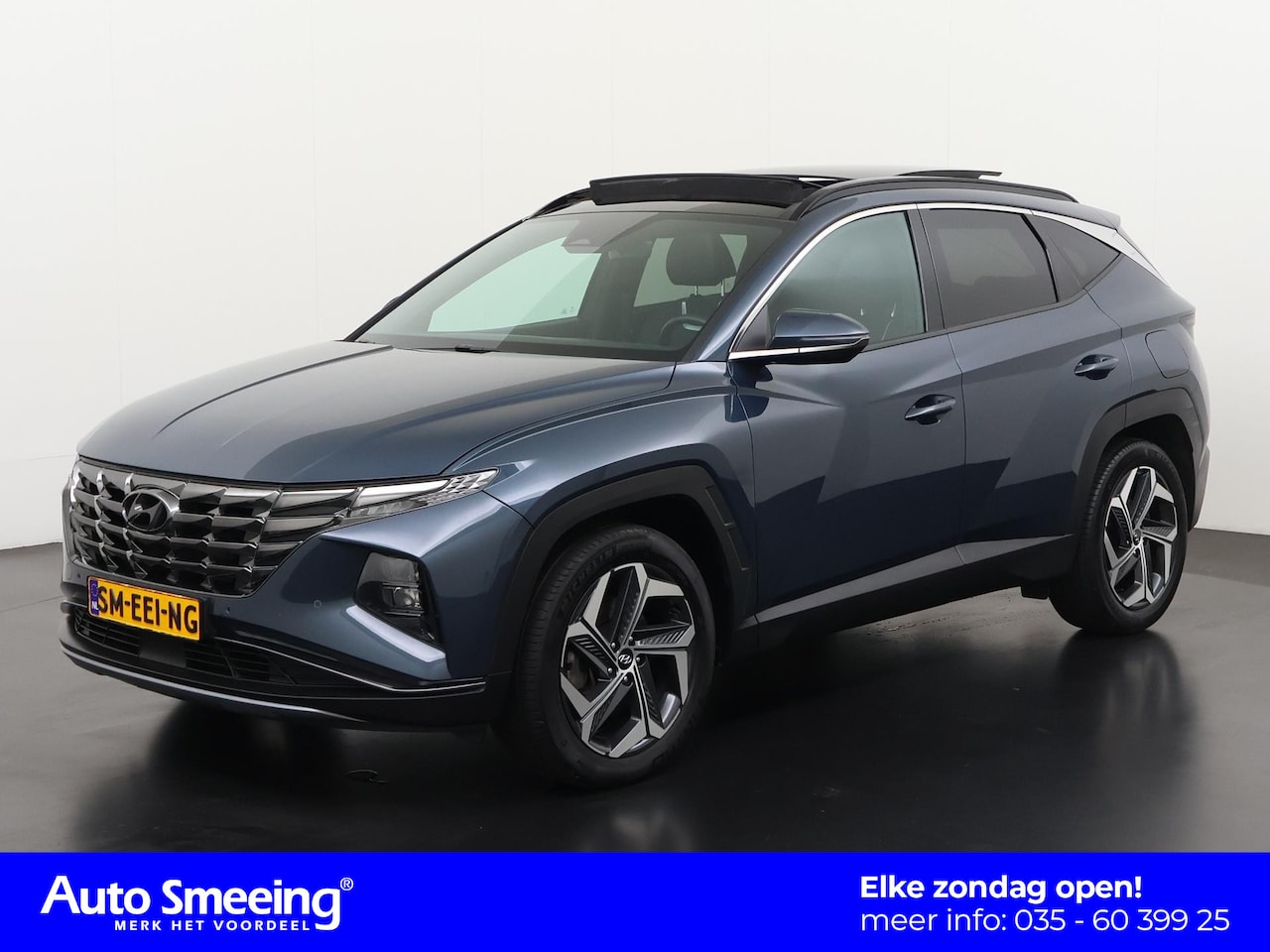 Hyundai Tucson - 1.6 T-GDI HEV Premium Sky | Panoramadak | Trekhaak | Zondag Open! - AutoWereld.nl