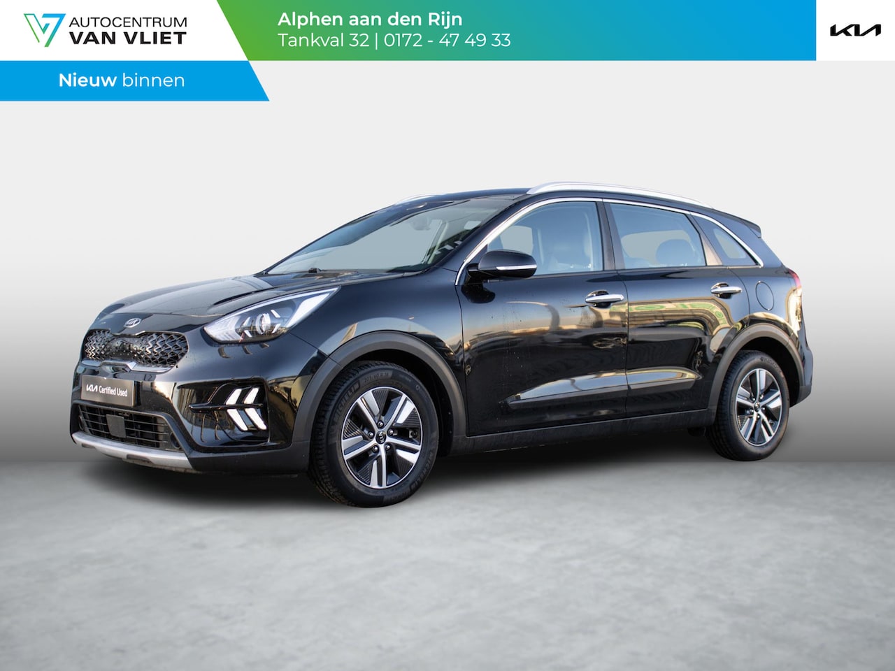 Kia Niro - 1.6 GDi Hybrid DynamicLine | Trekhaak | Navigatie | Achteruitrijcamera | - AutoWereld.nl