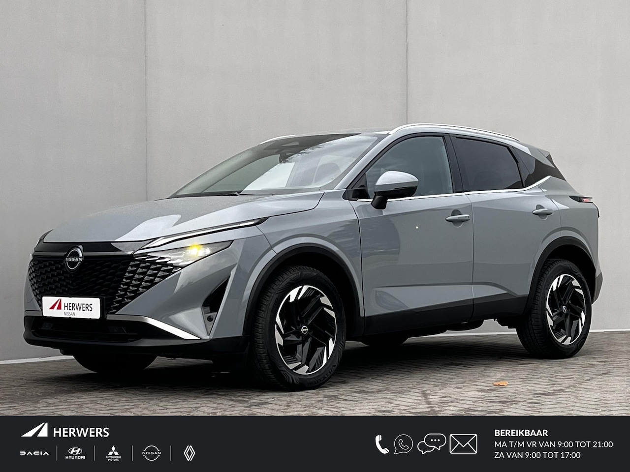 Nissan Qashqai - 1.3 MHEV Xtronic N-Connecta / Fabrieksgarantie tot 03-2028  / Facelift Nieuw Model / Cold - AutoWereld.nl