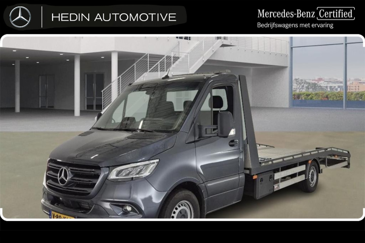 Mercedes-Benz Sprinter - 319 L3 Automaat RWD Oprijwagen | Distronic+ | Trekhaak | LED | Airco - AutoWereld.nl