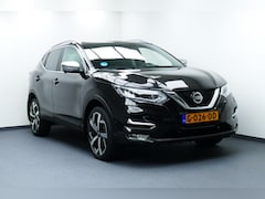 Nissan Qashqai - 1.3 DIG-T Tekna +. Panodak, BOSE, Leer, 19"LMV, Full Led, Haak 1300kg