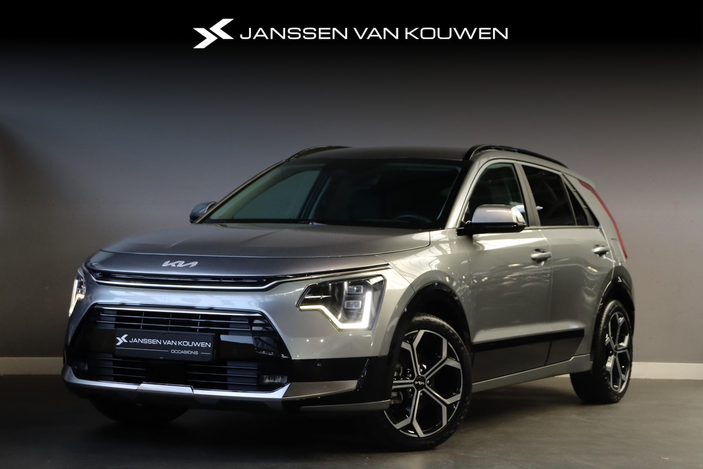 Kia Niro - 1.6 GDi Hybrid Stoel-Stuurverwarming Navigatie 18" Achteruitrijcamera - AutoWereld.nl