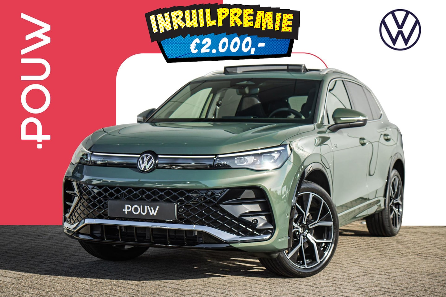 Volkswagen Tiguan - 1.5 eHybrid 204pk R-Line Edition | Trekhaak Pakket | Massage Functie - AutoWereld.nl