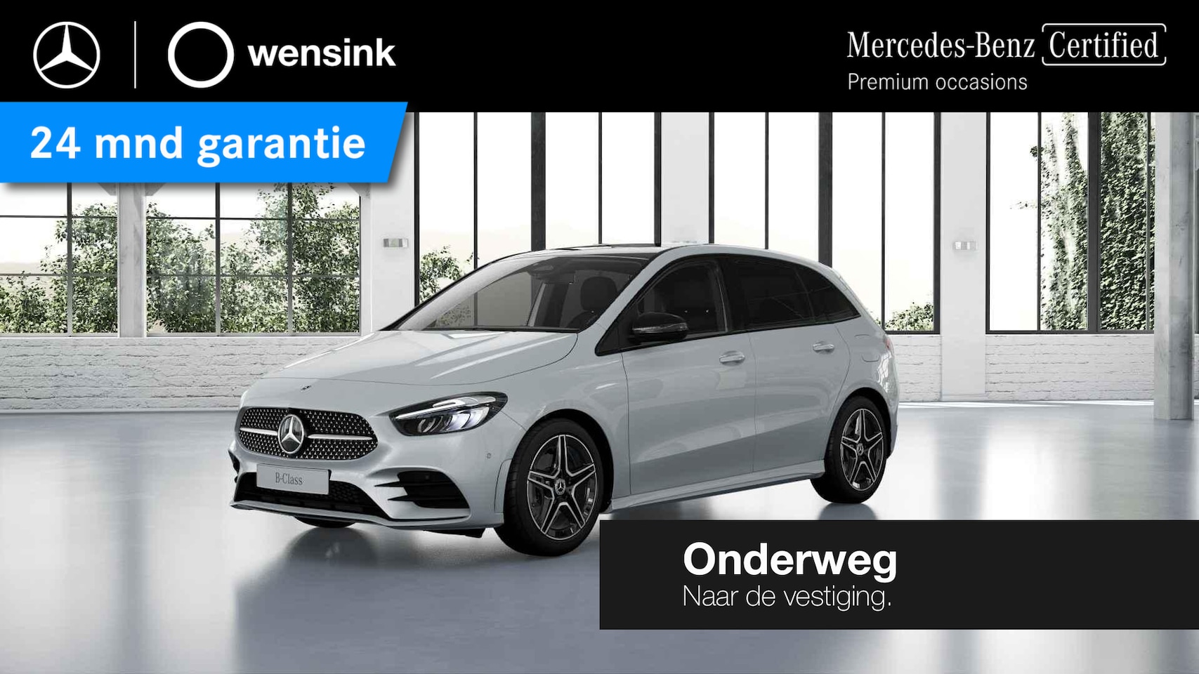 Mercedes-Benz B-klasse - 180 AMG Line | Panoramadak | Night pakket | Distronic | - AutoWereld.nl