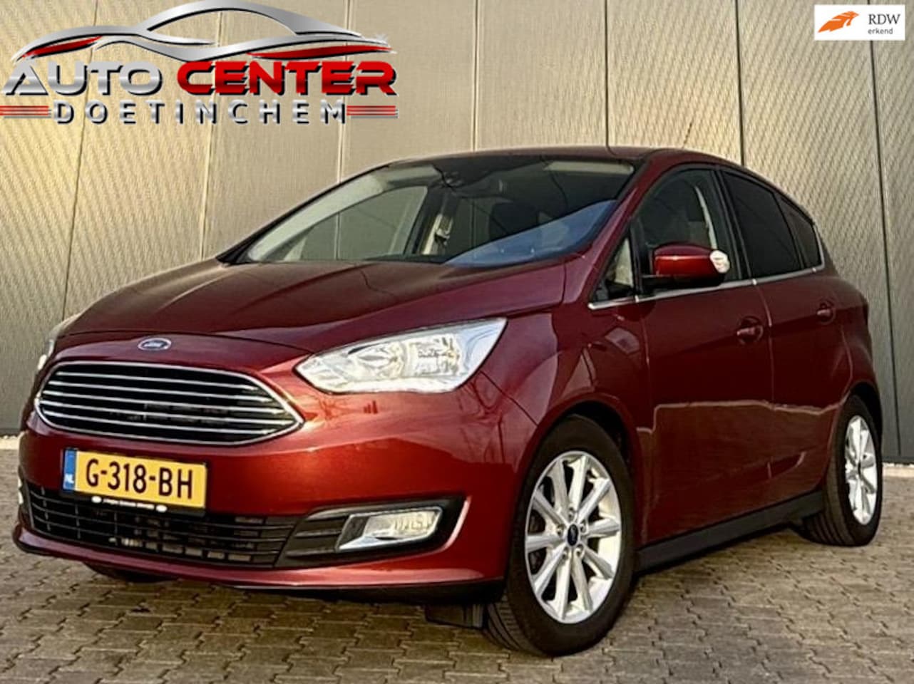 Ford C-Max - 1.5 TDCi Bluetooth AUTOMAAT Airco Navi - AutoWereld.nl