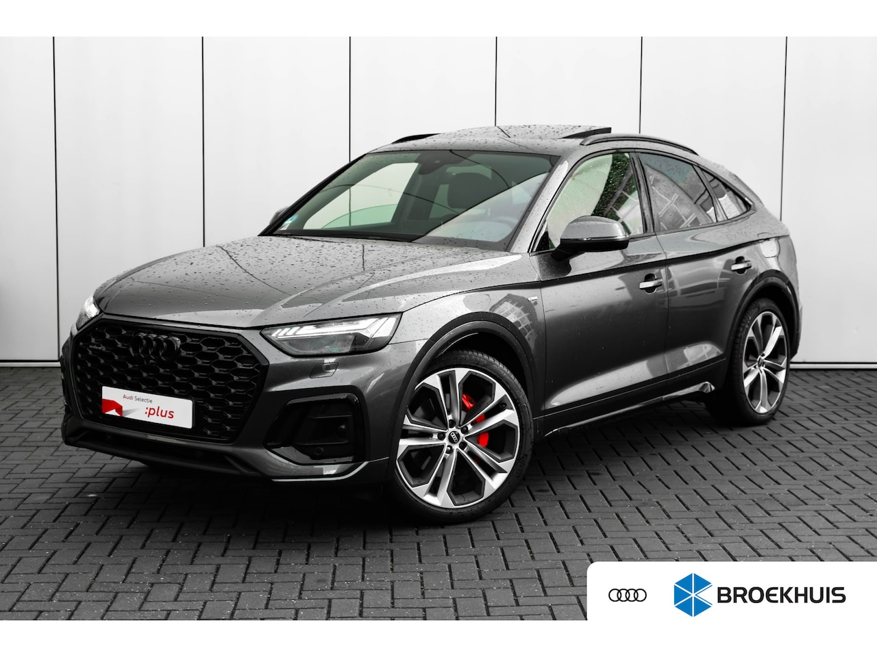 Audi Q5 Sportback - 50 TFSI e S edition 299PK | Luchtvering | Trekhaak | Elek. stoelen incl. geheugen | Carbon - AutoWereld.nl