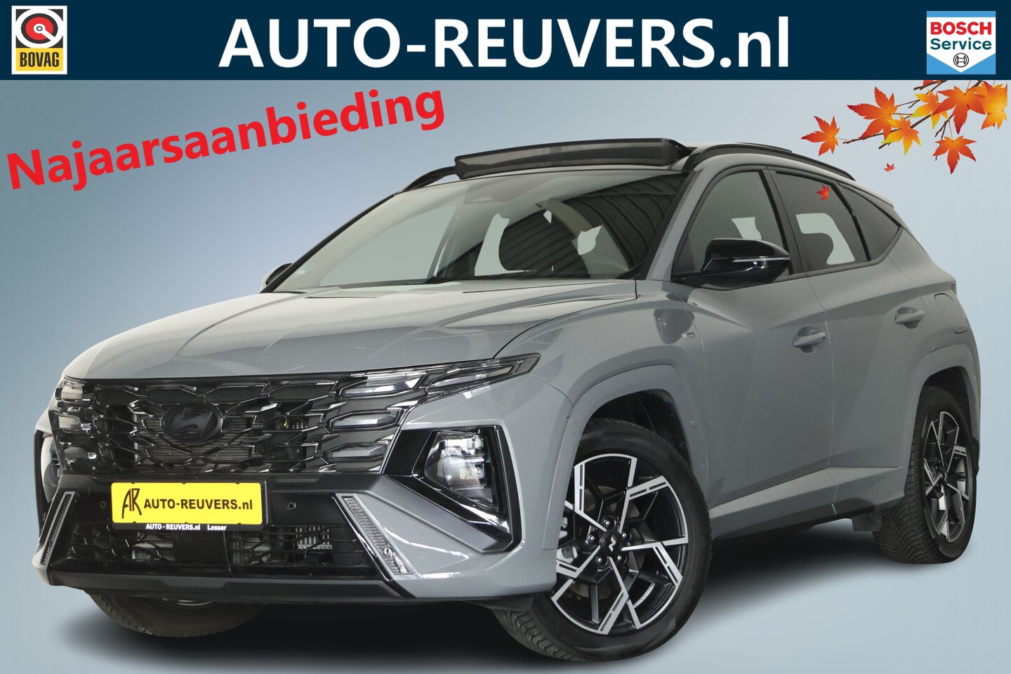 Hyundai Tucson - 1.6 T-GDI PHEV N Line 4WD (Nieuw Model) / Panorama / HUD / ACC / CarPlay / Cam - AutoWereld.nl