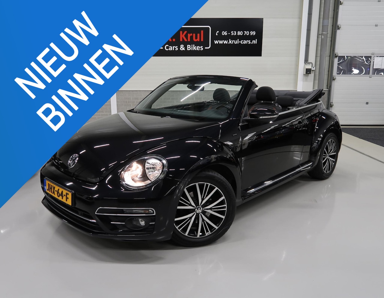 Volkswagen Beetle Cabriolet - 1.2 TSI Allstar Navigatie Camera Automaat DSG App connect Boekjes aanwezig Stoelverwarming - AutoWereld.nl