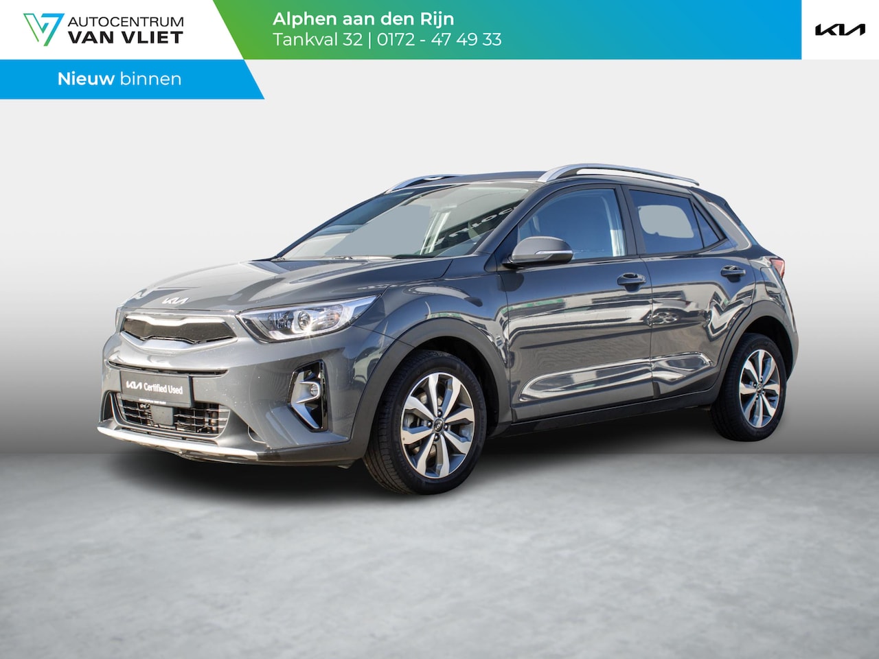 Kia Stonic - 1.0 T-GDi MHEV DynamicPlusLine Navi | Climate | Keyless | Org. NL - AutoWereld.nl