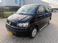 Volkswagen Transporter - 2.0 TDI L1H1 T800 250.000 Nap Airco Zwart 2010