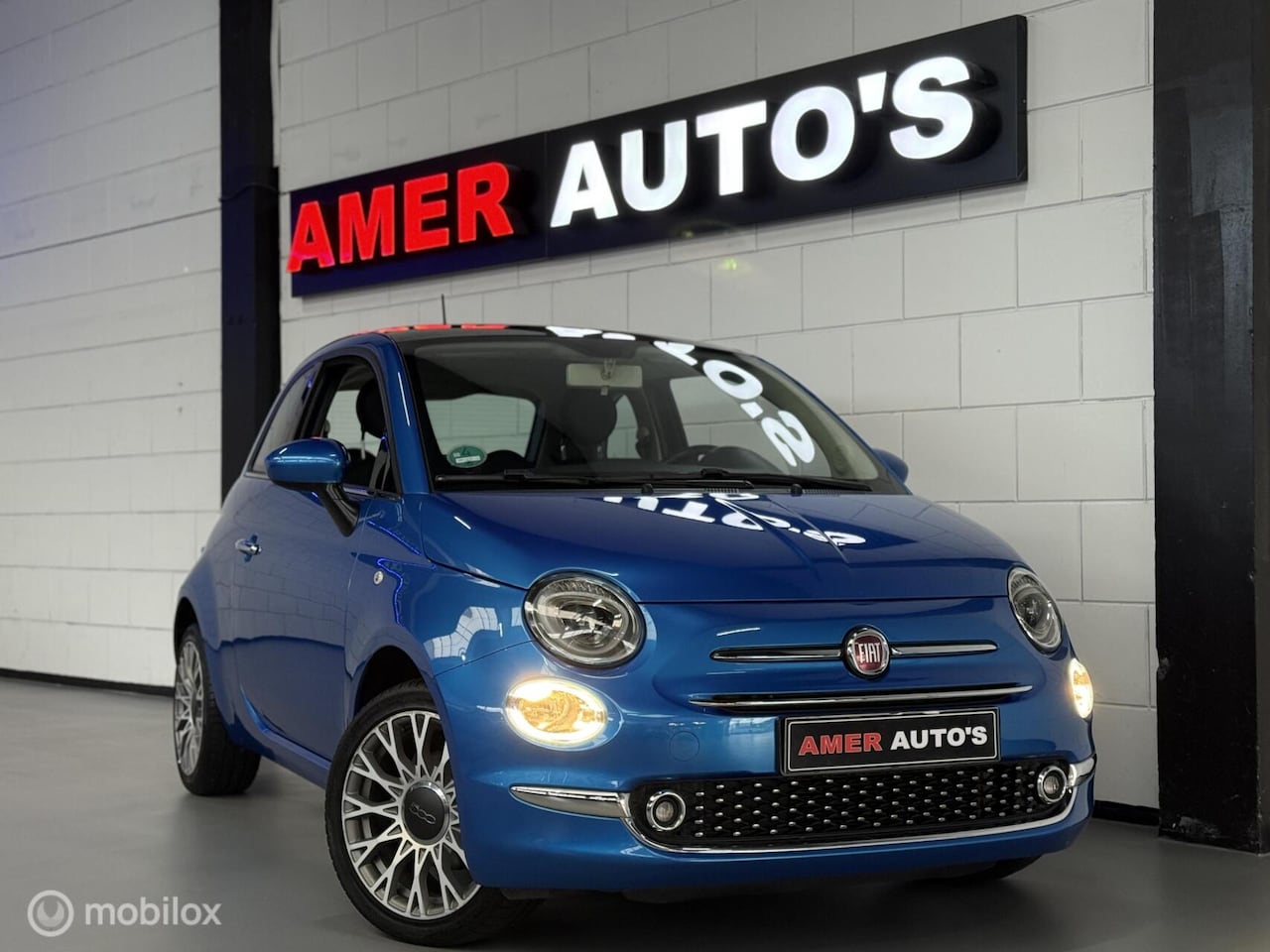 Fiat 500 - 1.2 4 cilinder/Pano/BOM vol opties/Unieke kleur/TOP - AutoWereld.nl