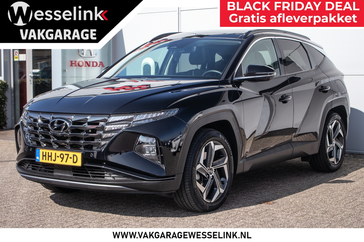 Hyundai Tucson - 1.6 T-GDI PHEV Premium Sky 4WD Panodak | Leer | Mem.stoelen | Stoelverw. + ventilatie - AutoWereld.nl