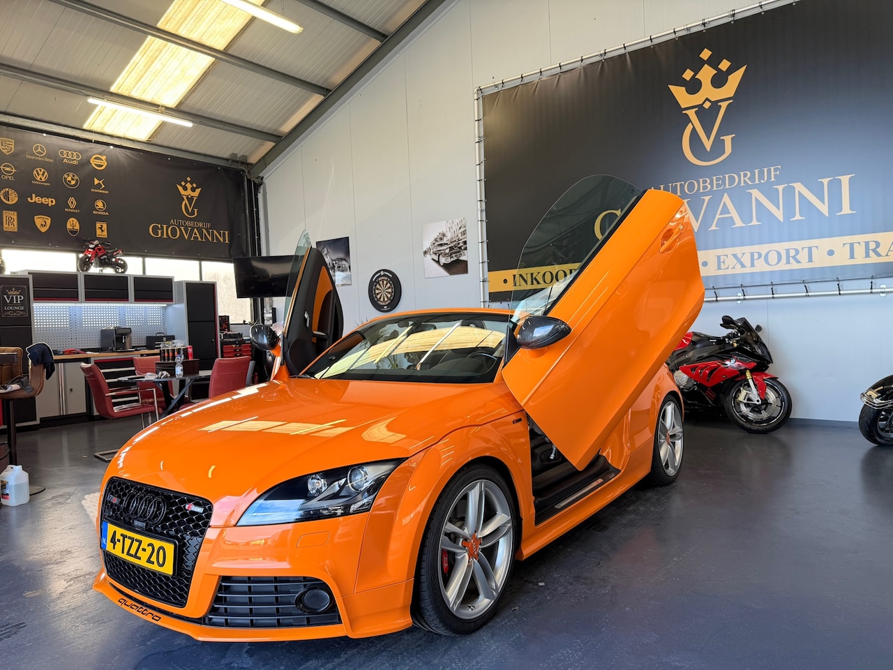 Audi TT Roadster - 2.0 T TTS UNIEK NIEUWSTAAT! INRUIL MOGELIJK! - AutoWereld.nl