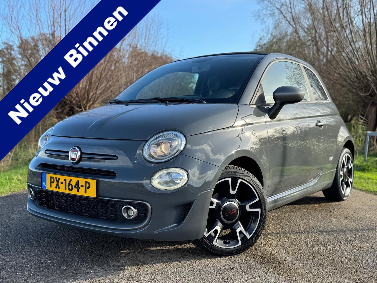 Fiat 500 C - Cabriolet 0.9 TwinAir Turbo Sport | slechts 70.315 km | H-Leder | Navi | 16" Velgen | Deal - AutoWereld.nl