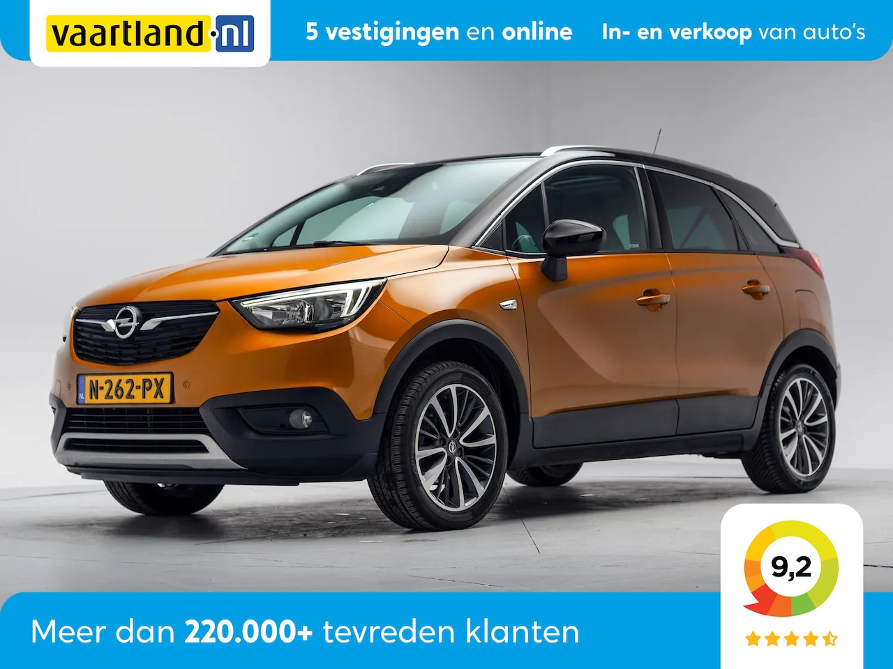 Opel Crossland X - 1.2 Turbo innovation [ Cruise control Panoramadak Carplay ] - AutoWereld.nl