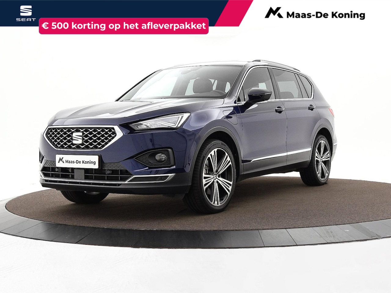 SEAT Tarraco - 1.4 TSI 245pk DSG e-Hybrid PHEV Xcellence · Apple/Android Car Play · Camera · Navigatie · - AutoWereld.nl