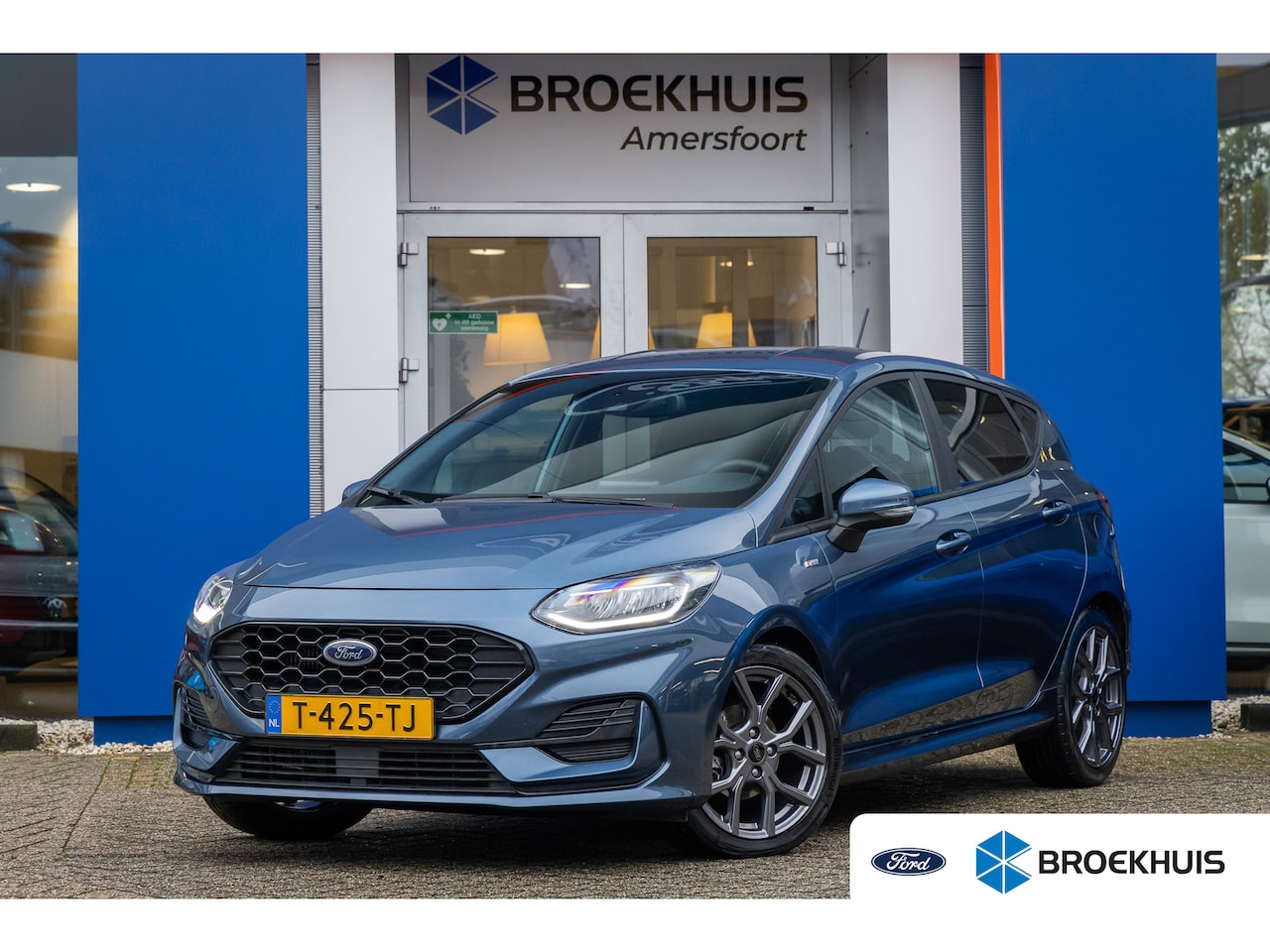 Ford Fiesta - 1.0 EcoBoost Hybrid ST-Line | Stoel/stuur/voorruit verwarming | Apple Carplay/Android Auto - AutoWereld.nl
