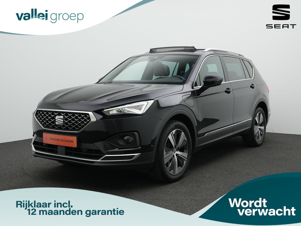 SEAT Tarraco - 1.4 TSI e-Hybrid 245 pk DSG PHEV Xperience Business Intense | Panoramadak | Adaptief onder - AutoWereld.nl