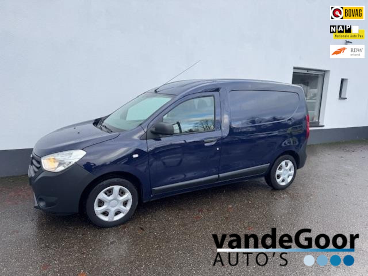 Dacia Dokker - 1.5 dCi 75 Ambiance 1.5 dCi 75 Ambiance, '15, airco, navi, trekhaak, 100% dealer-onderhouden ! - AutoWereld.nl