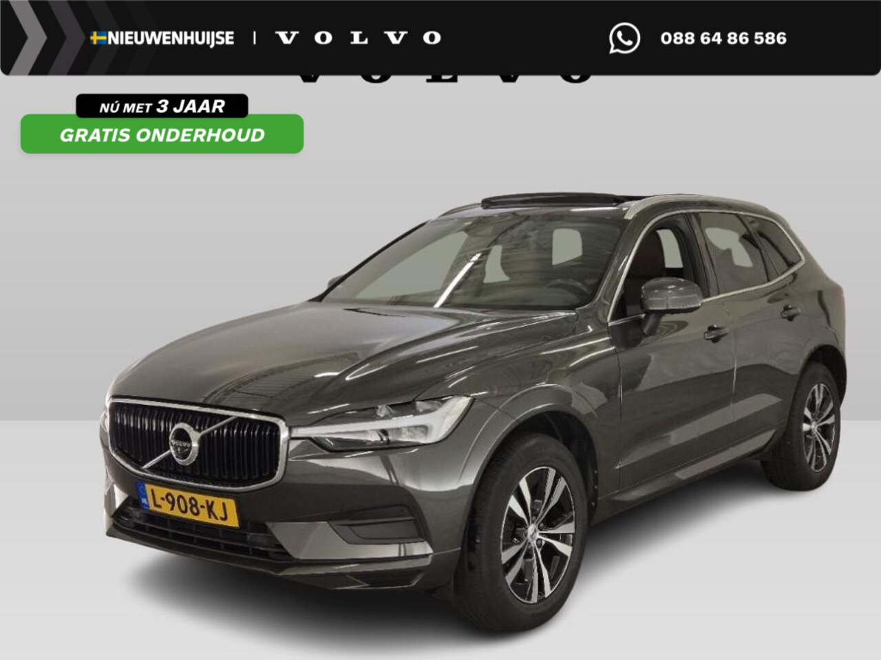 Volvo XC60 - 2.0 B5 Momentum Exclusive | Adaptieve Cruise Control | Panoramadak | Trekhaak | Harman Kar - AutoWereld.nl