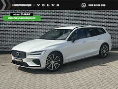 Volvo V60 - 2.0 T6 Plug-in hybrid AWD Plus Dark | Trekhaak | 360 camera | Harman Kardon audio | Adapti