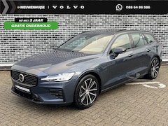 Volvo V60 - 2.0 T6 Plug-in hybrid AWD Plus Dark | Trekhaak | 360 camera | Harman Kardon audio | Verwar