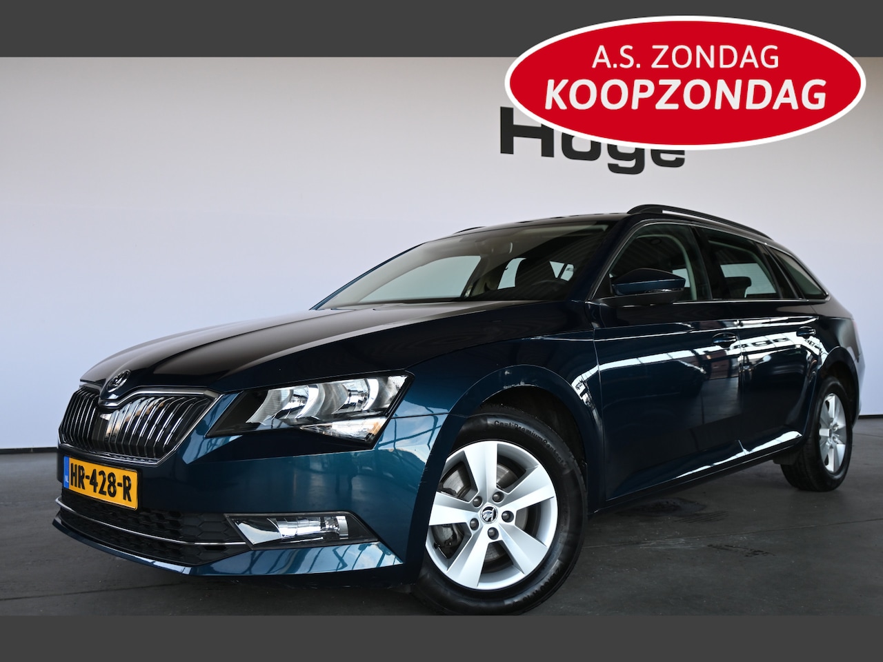 Skoda Superb Combi - 1.8 TSI Ambition Airco Cruise Control Trekhaak Rijklaarprijs Inruil Mogelijk! - AutoWereld.nl