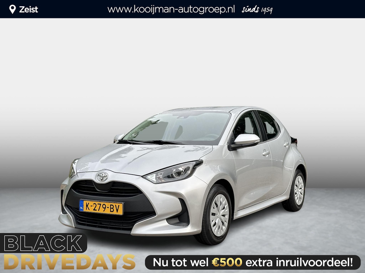 Toyota Yaris - 1.0 VVT-i Comfort Radio wordt ingebouwd | Airco | Adaptive cruise control | Centrale deurv - AutoWereld.nl