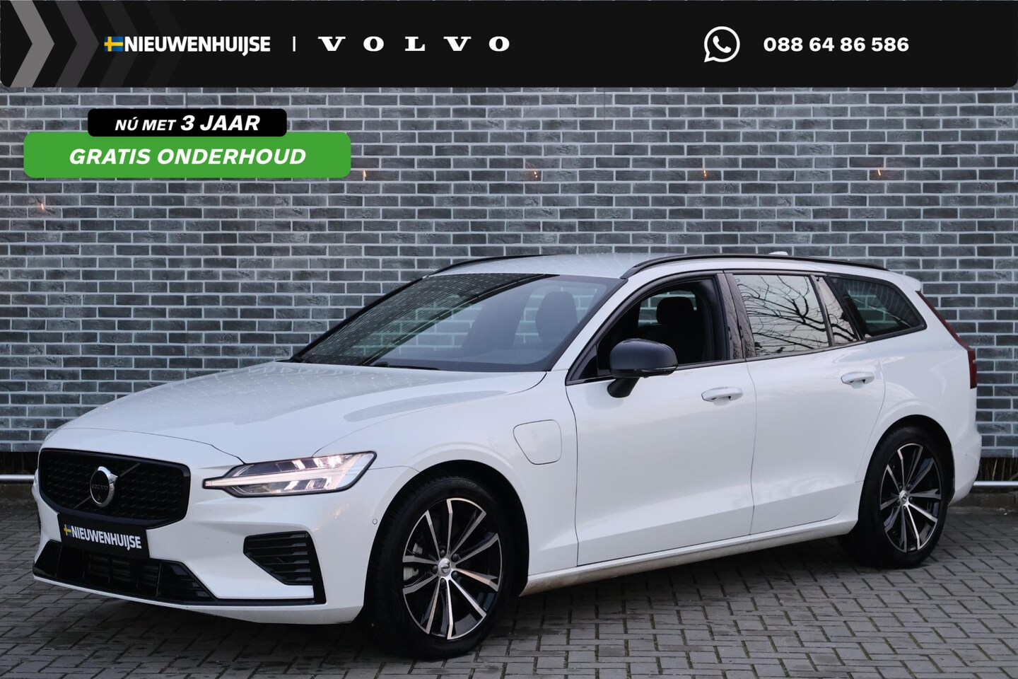 Volvo V60 - 2.0 T6 Plug-in hybrid AWD Plus Dark - AutoWereld.nl