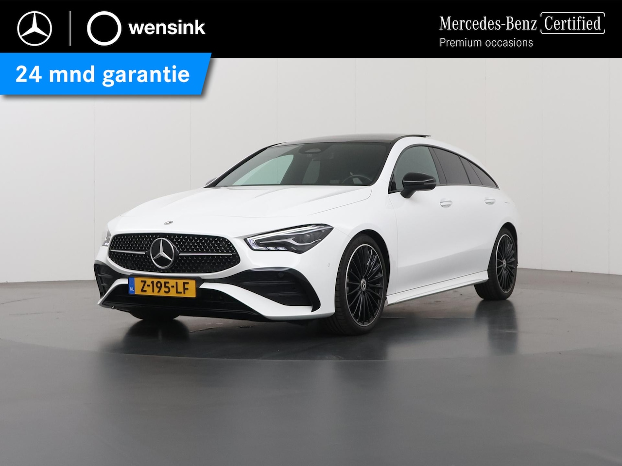 Mercedes-Benz CLA-klasse Shooting Brake - 180 Star Edition AMG Line | Night | Panoramadak | 19" lichtmetalen velgen | Sfeerverlichti - AutoWereld.nl
