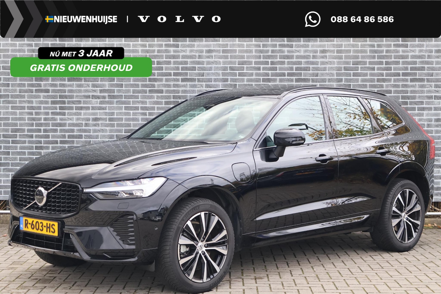 Volvo XC60 - 2.0 T6 Plug-in hybrid AWD Ultimate Dark | Long Range | Adaptive cruisecontrol | Apple Carp - AutoWereld.nl