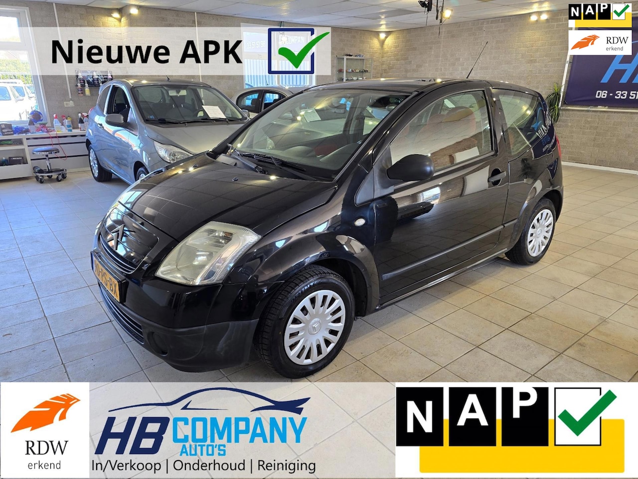 Citroën C2 - 1.1i Ligne Prestige | Airco | Nieuwe APK | NAP - AutoWereld.nl