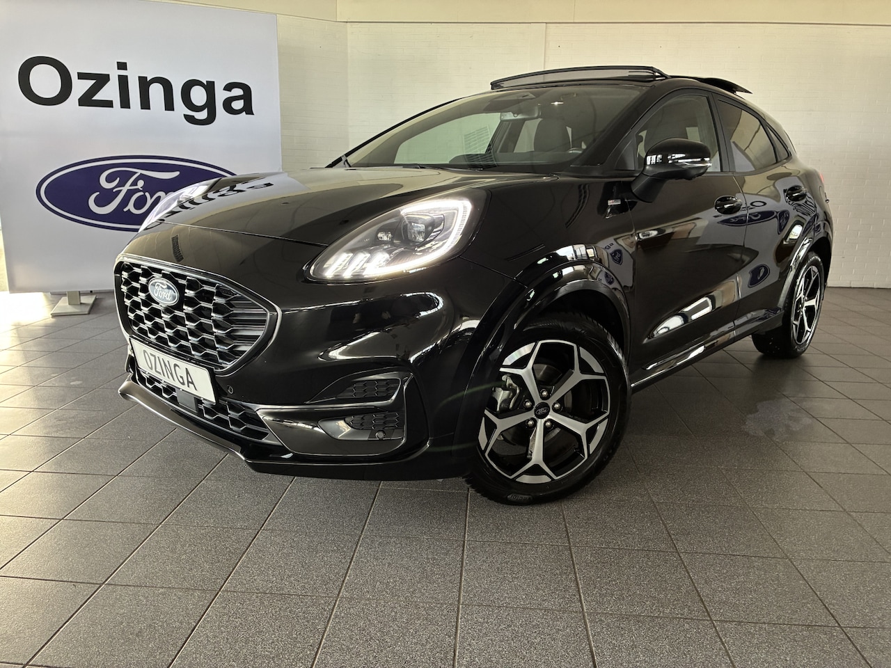 Ford Puma - 125pk Automaat Hybrid ST-Line X vol opties!! pan.dak-trekhaak - AutoWereld.nl