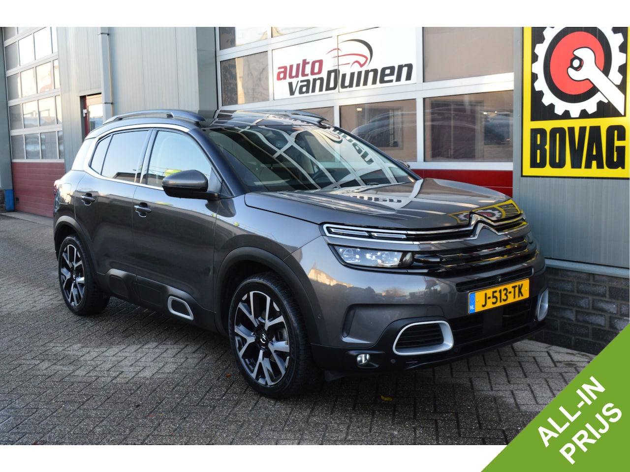 Citroën C5 Aircross - 1.2 PureTech Business Plus O.a: Afn Haak, ACC, Stoelverw, Clima, Camera, Etc. All-in prijs - AutoWereld.nl