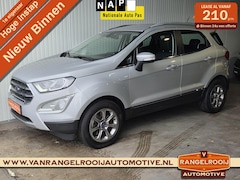 Ford EcoSport - 1.0 Titanium, stoel-, stuur-, voorruitverw., clima, cruise, camera